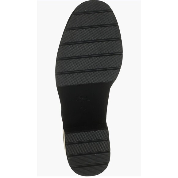 Stuart Weitzman Boulevard Moto Suede Bootie Black Size 8.5 NWB $690 - Picture 5 of 16